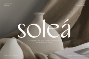 Soleá - Sophisticated & Modern Sans Font