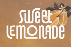 Sweet Lemonade - Sans Serif Font