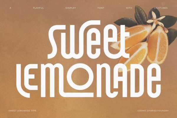 Sweet Lemonade - Sans Serif Font