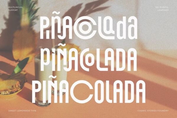 Sweet Lemonade - Sans Serif Font - Image 8