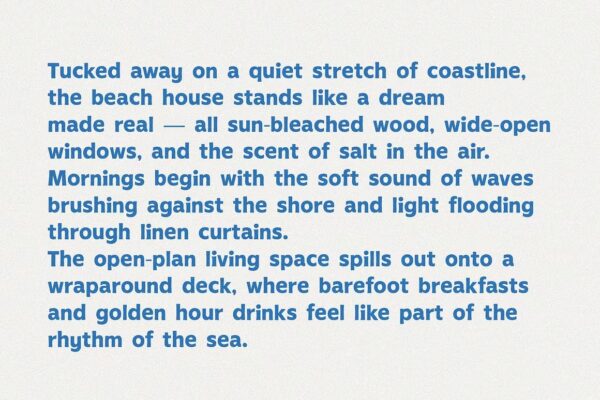 Beach House - Bold Sans Serif Font - Image 2