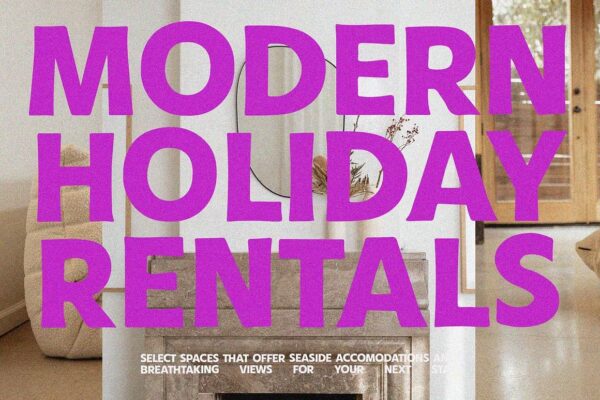Beach House - Bold Sans Serif Font - Image 7