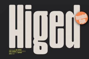 Higed - Sans Serif Font