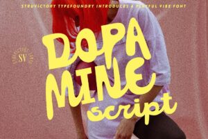 Dopamine - Script Font
