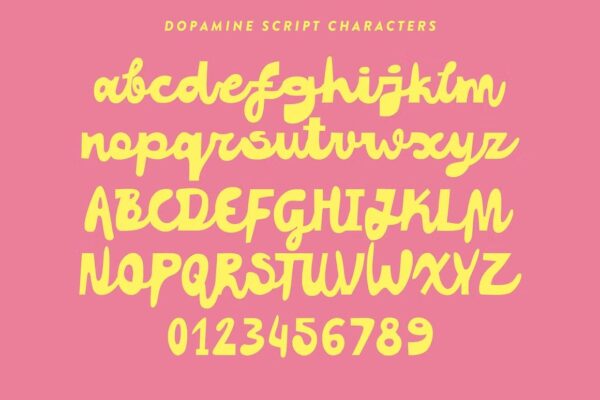 Dopamine - Script Font - Image 10