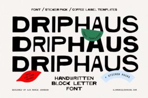 Driphaus - Handwritten Font