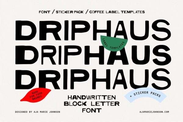 Driphaus - Handwritten Font