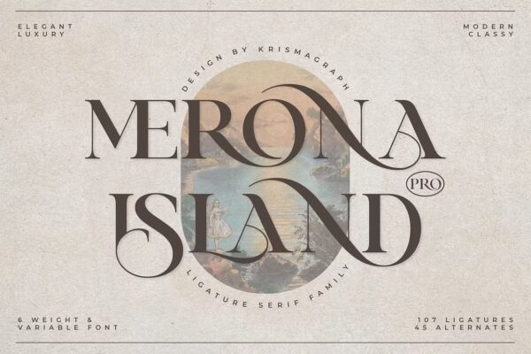 Merona Island PRO - Sans Serif Font