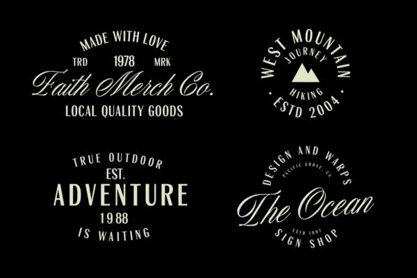 ED Venta Nueva - Script Font - Image 4