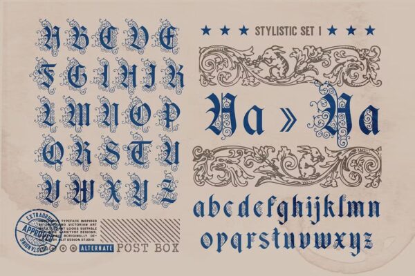 Underdove - Blackletter Font - Image 4