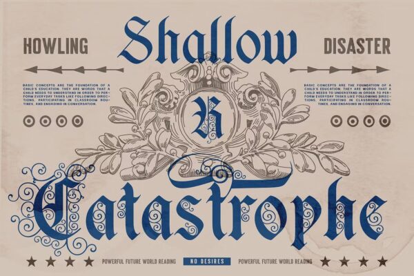 Underdove - Blackletter Font - Image 8