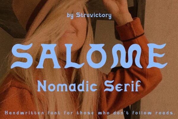 Salome Nomadic - Serif Font
