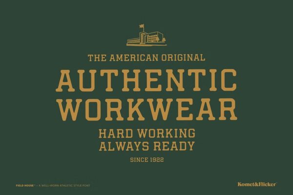 Field House – Sans Serif Font - Image 3