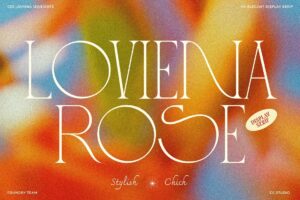 Loviena Rose - Sans Serif Font