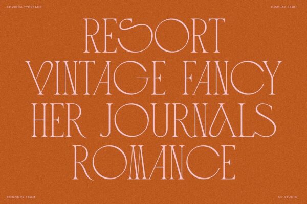 Loviena Rose - Sans Serif Font - Image 3