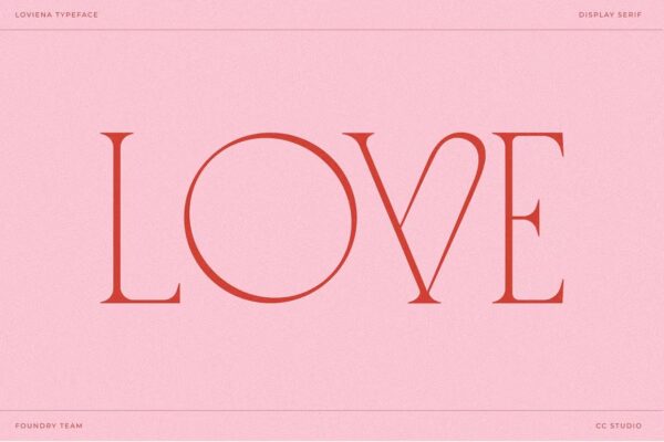 Loviena Rose - Sans Serif Font - Image 6