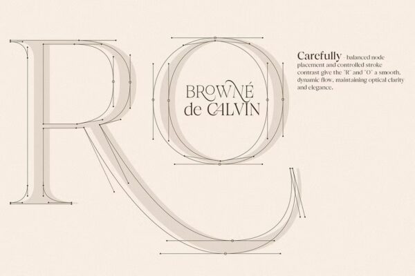 Browne de Calvin - Sans Serif Font - Image 2