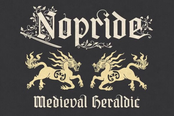 Soul Clock Typeface - Blackletter Font - Image 3