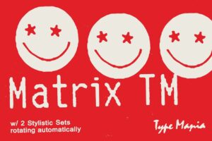 Matrix TM - Sans Serif Font