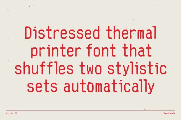 Matrix TM - Sans Serif Font - Image 2