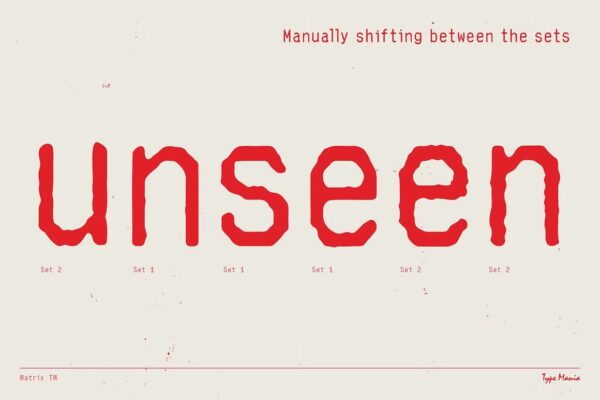 Matrix TM - Sans Serif Font - Image 9
