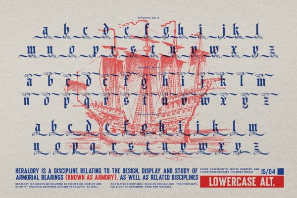Black Nory - Blackletter Font - Image 10