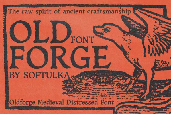 Oldforge - Script Font