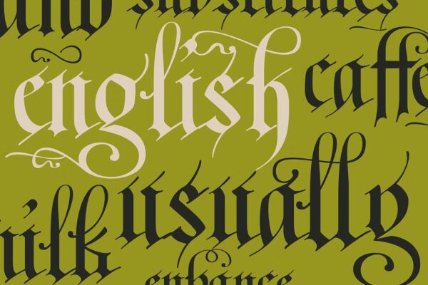 Fraktur - Blackletter Font