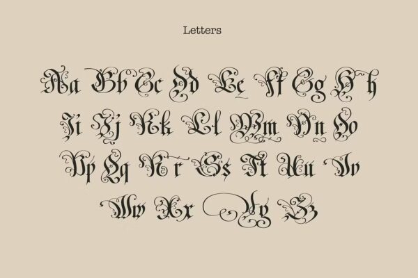 Fraktur - Blackletter Font - Image 3