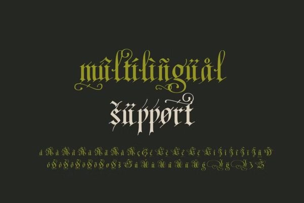 Fraktur - Blackletter Font - Image 4