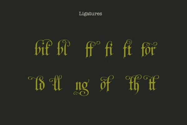 Fraktur - Blackletter Font - Image 9