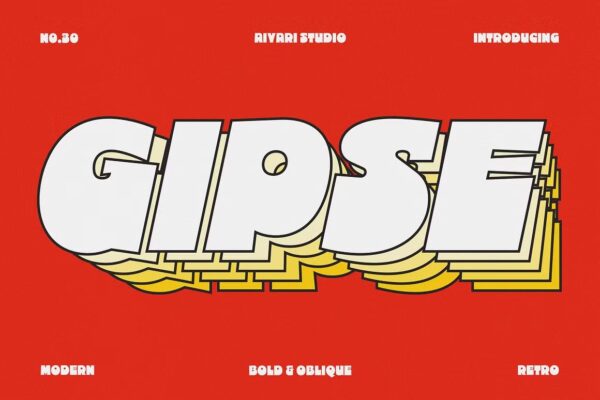 Gipse - Sans Serif Font