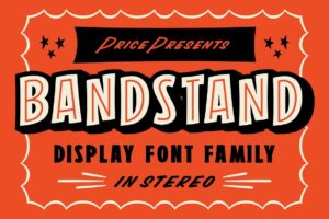 Bandstand - Sans Serif Font