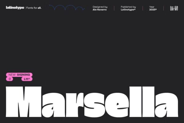 Marsella - Sans Serif Font