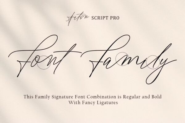 Artsn - Script Pro Font - Image 2