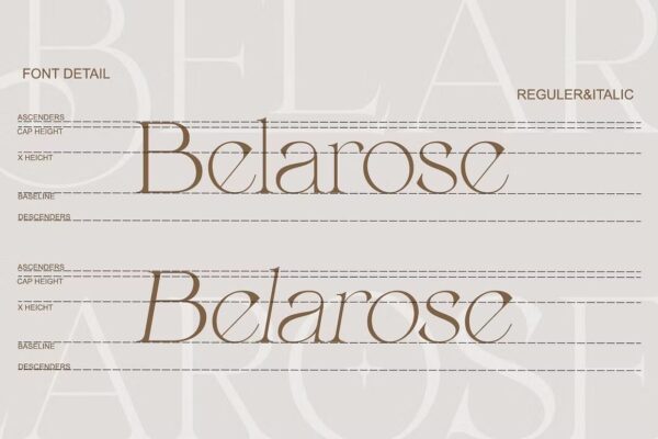 Belarose - Sans Serif Font - Image 7