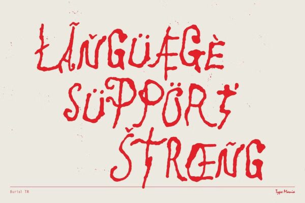 Burial TM - Handwritten Font - Image 9