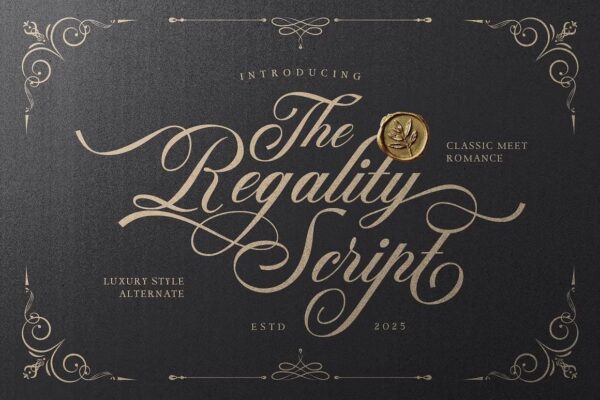 Regality - Script Font