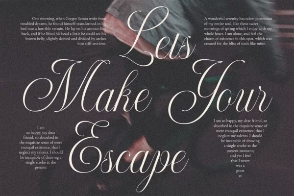Vangelina - Script Font - Image 6