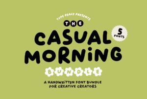 Casual Morning - Handwritten Font