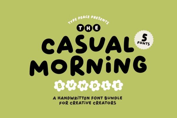 Casual Morning - Handwritten Font
