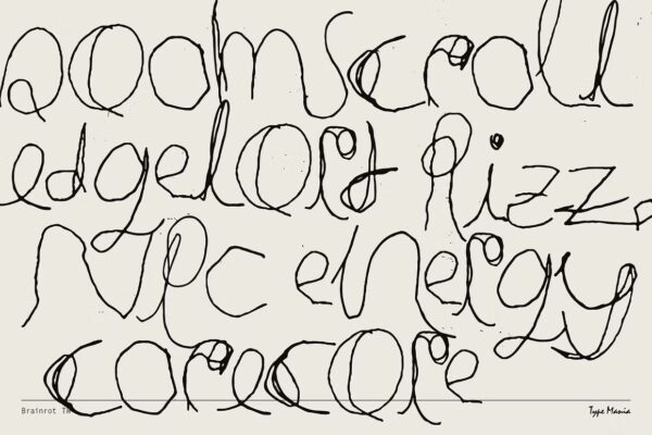 Brainrot TM - Handwritten Font - Image 8