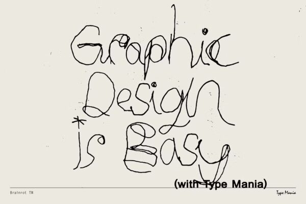 Brainrot TM - Handwritten Font - Image 10