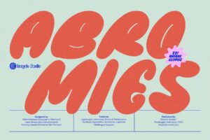 Abromies - Handwritten Font