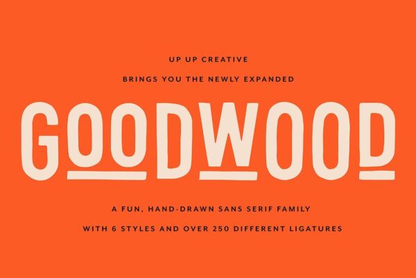 Goodwood - Sans Serif Font