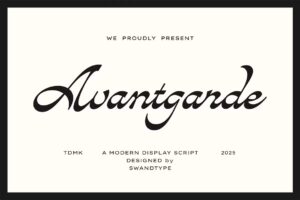 Avandgarde - Script Font