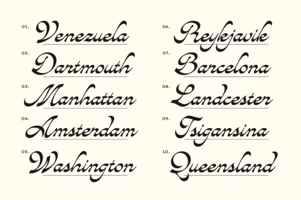 Avandgarde - Script Font - Image 6