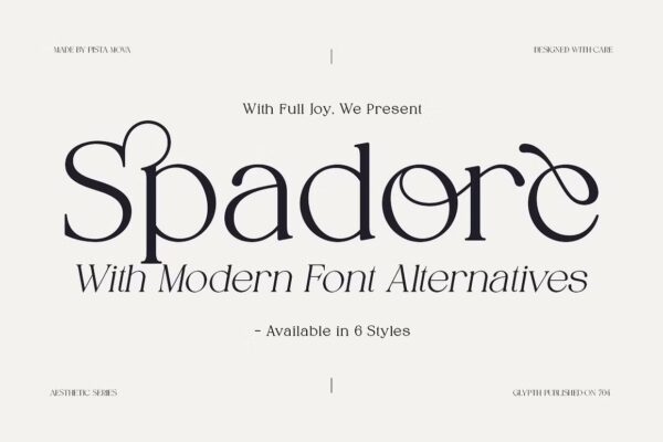 Spadore - Sans Serif Font