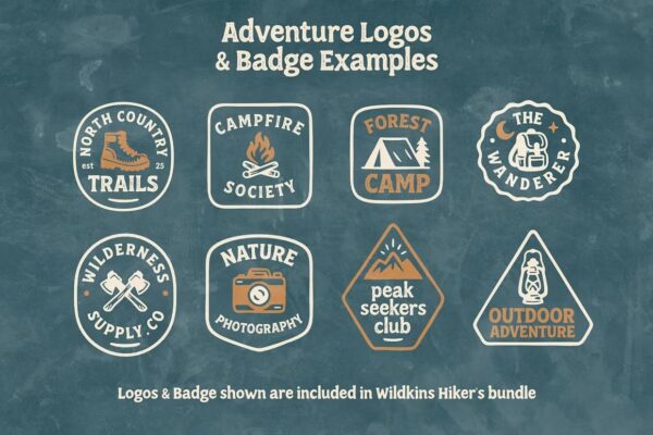 Wildkins Hiker's - Sans Serif Font - Image 4