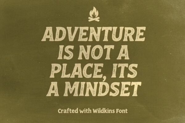 Wildkins Hiker's - Sans Serif Font - Image 8